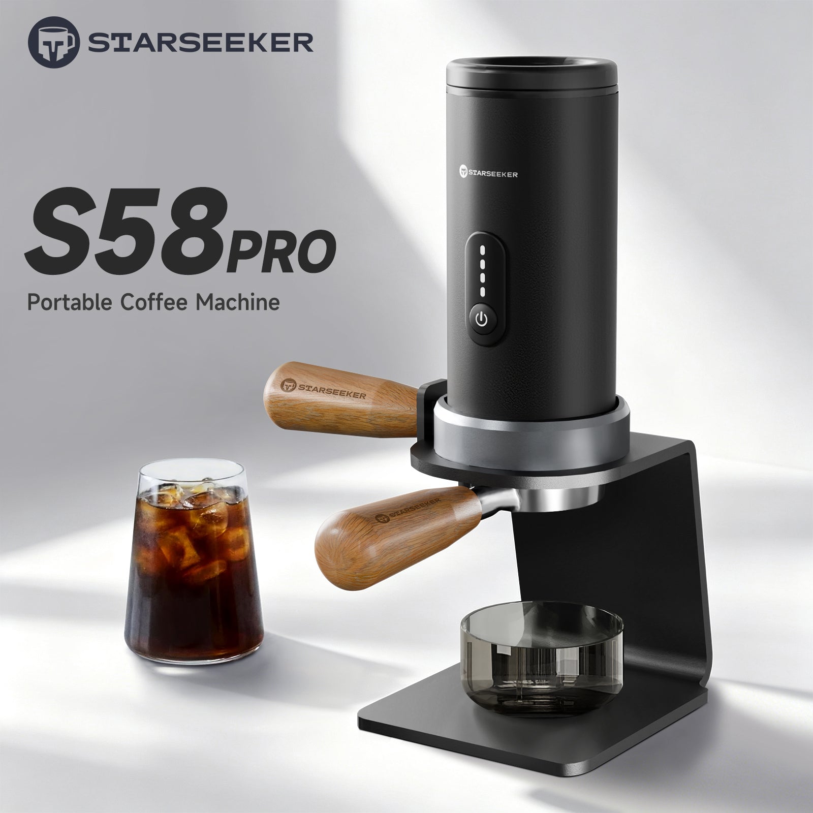 STARSEEKER S58 Portable Coffee Maker Travel Electric Capsule Espresso