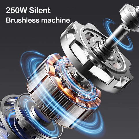 STARSEEKER AK74 Electric Bean Grinder 74mm Titanium Flat Knife Espresso Hand-brewed Coffee Home Commercial adjustable speed Coffee Burr Grinder with timer