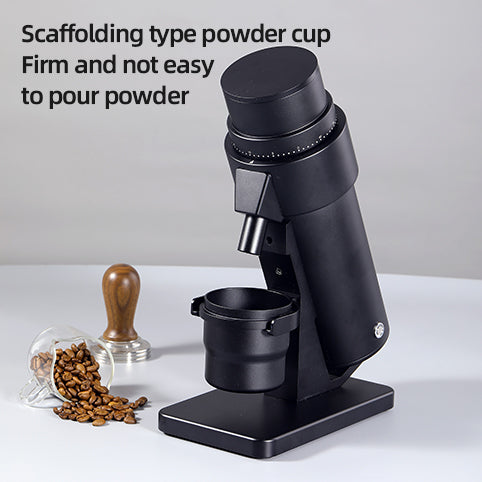 STARSEEKER EDGE Plus Electric Coffee Grinder,63MM Burr Coffee Grinder Hand Brew Coffee Bean Grinder Stepless Fineness Adjustment Removable Magnetic Suction Port