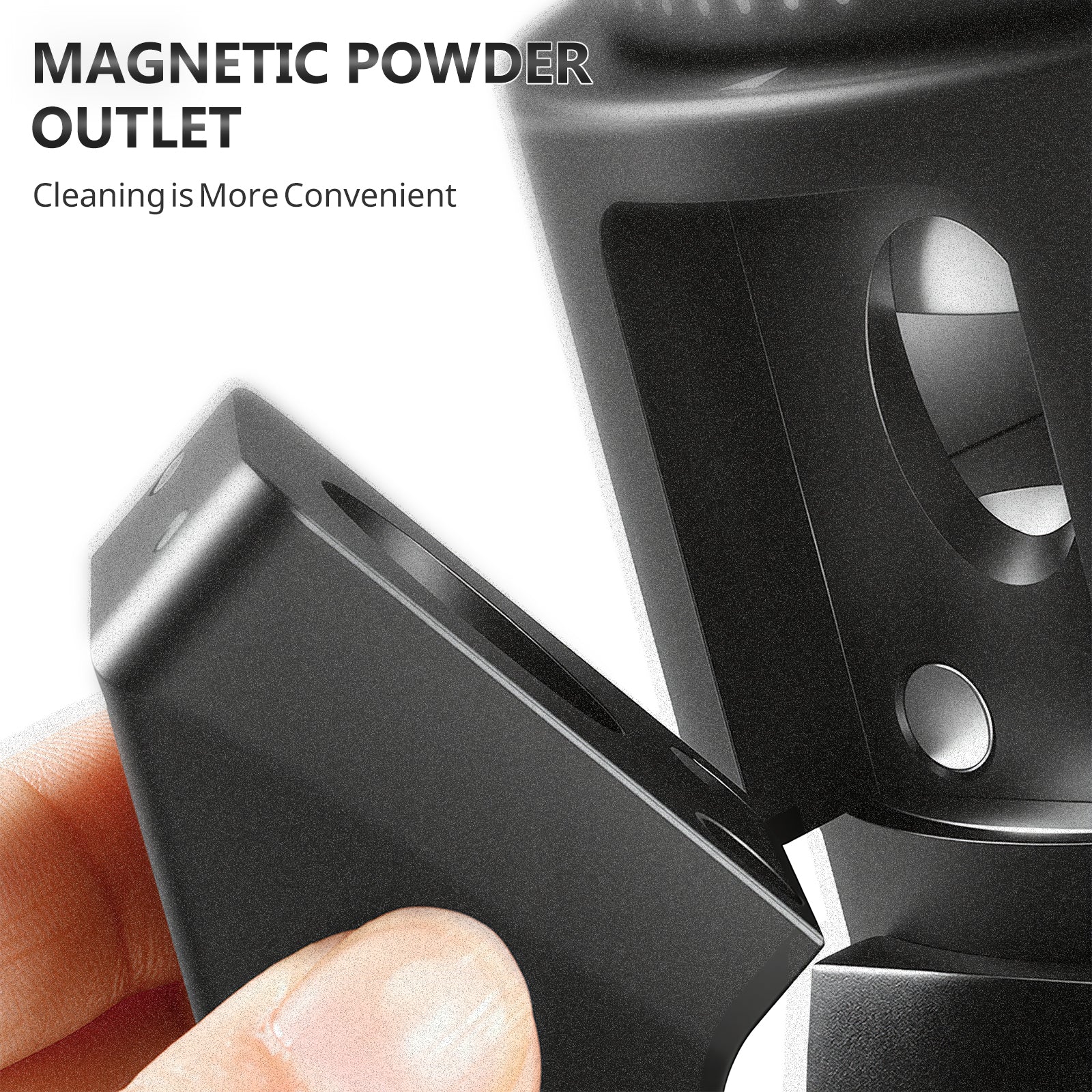Starseeker Edge Plus magnetic outlet and dosing cup