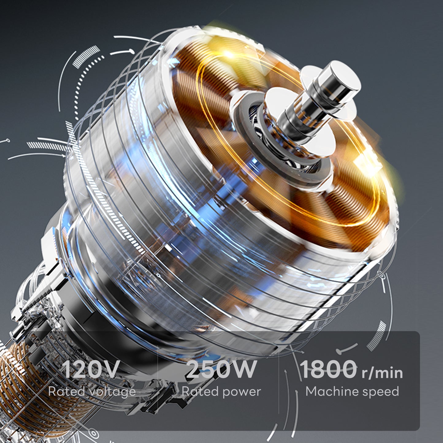 STARSEEKER E64 Electric Coffee Grinder 64MM Espresso Titanium Flat burr Stepless Fineness Adjustment Home Bean Grinder