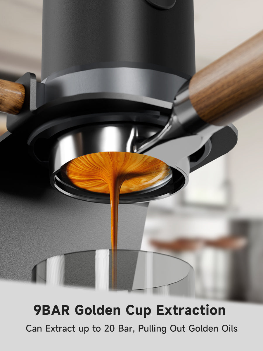 STARSEEKER S58 Portable Coffee Maker Travel Electric Capsule Espresso Machine With USB-C Wireless Heating Bottomless Extraction