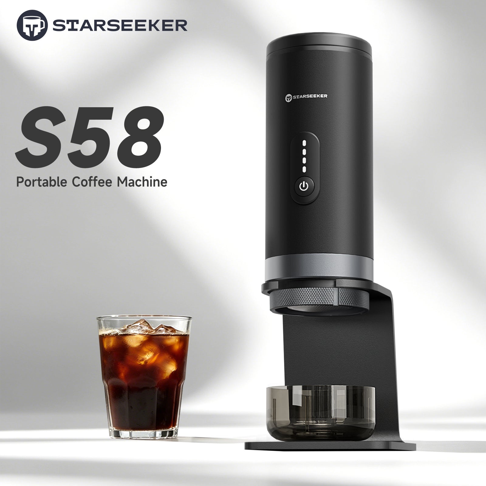 STARSEEKER S58 Portable Coffee Maker Travel Electric Capsule Espresso